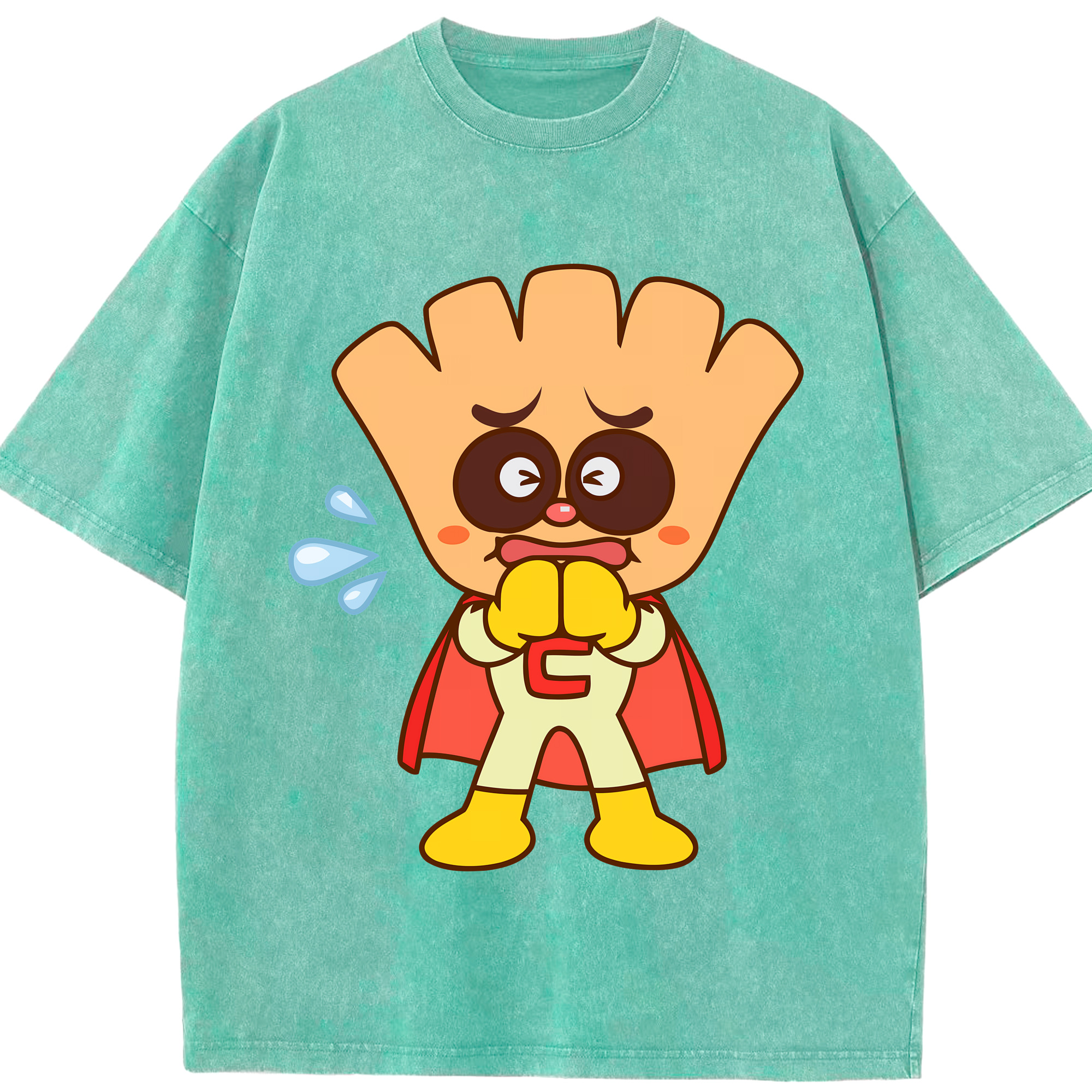 （画像用） アンパンマン Anpanman 綿100% ヴィンテージ風 半袖Tシャツ（フロントプリント）